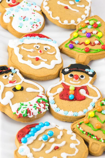 Gingerbread ornament cookies.