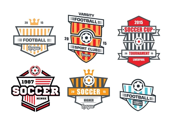 Set of logos for sports clubs