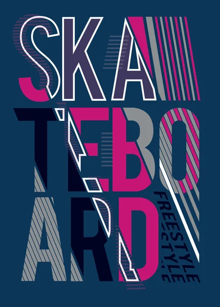 Skateboard, rider design graphic