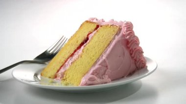 一块奶油蛋糕 - 图库视频影像 StockFoodGmbH