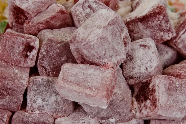 Assorted Turkish Delight bars(Sugar coated soft candy)