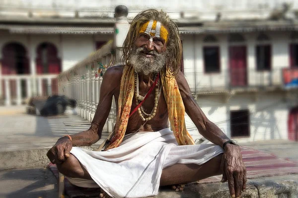 Old bearded man, India
