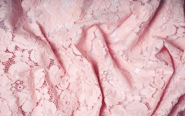 Colorful Background . pink lace fabric