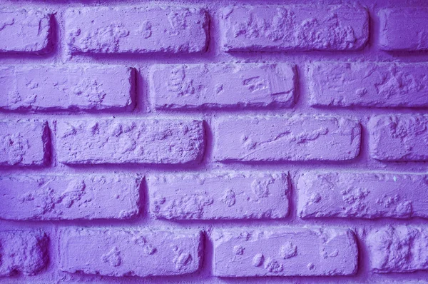 Purple brick wall
