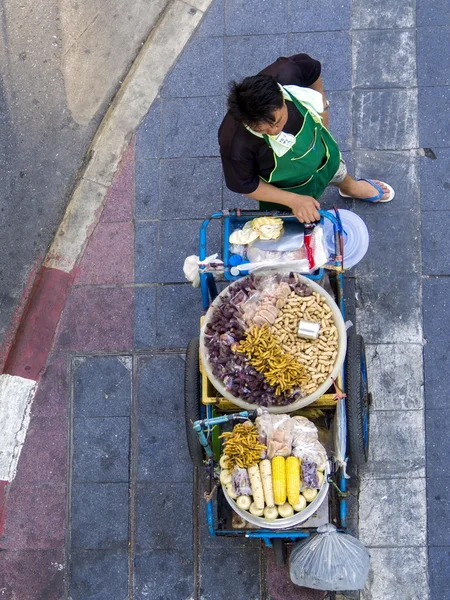 Food seller on street, Bangkok