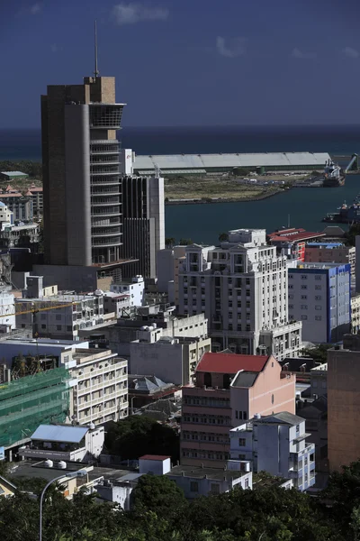 View of Port Louis, Mauritius