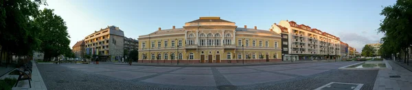 The city center Szolnok in Hungary