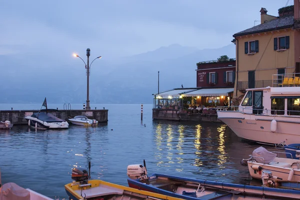 Malcesine - sunset over the lake