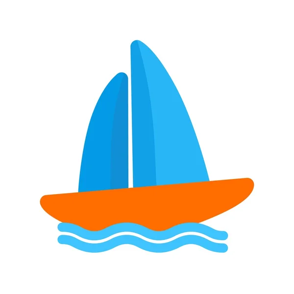 Boating, yacht icon