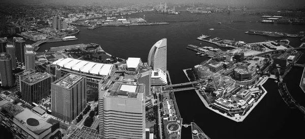 Aerial view of Yokohama cityscape