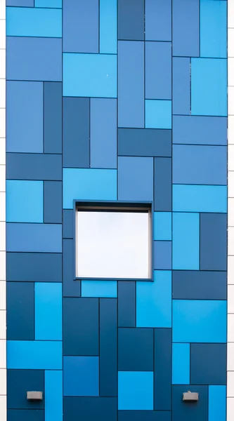 Blue Tiled Modernist Building
