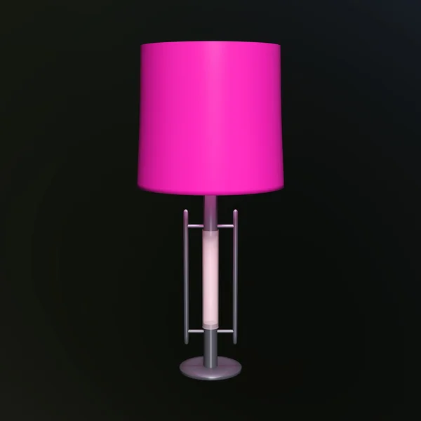 3D CG rendering of a desk lamp