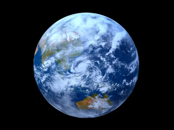 3D CG rendering of the Earth