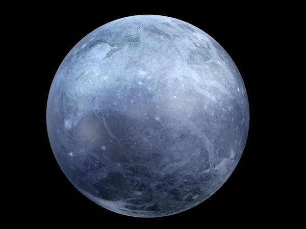 3D CG rendering of Pluto