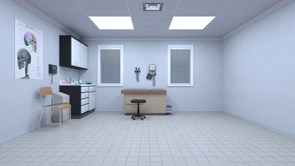 3D CG rendering of a consulting room