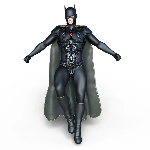 3D CG rendering of a super hero