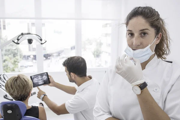 Dental clinic interior view