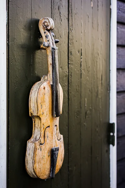 Old broken violin