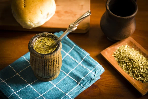 Mate, is a traditional South American infused drink. Yerba.