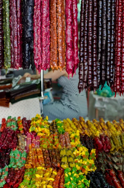 Turkish candy at the Bazaar