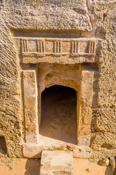 View of old portal, Kings Tombs, Paphos, Cyprus