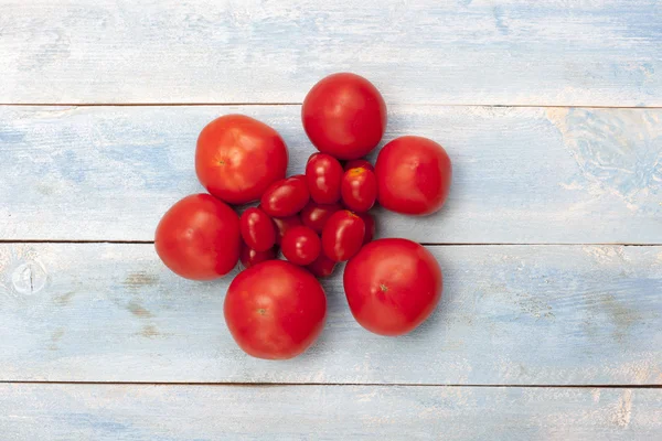 Red organic tomatoes