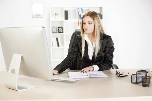 Business young women in office