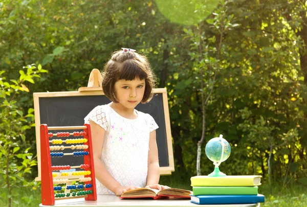 Girl learns lessons in nature.