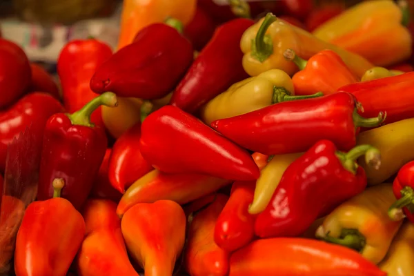 Colorful capsicum or bell peppers
