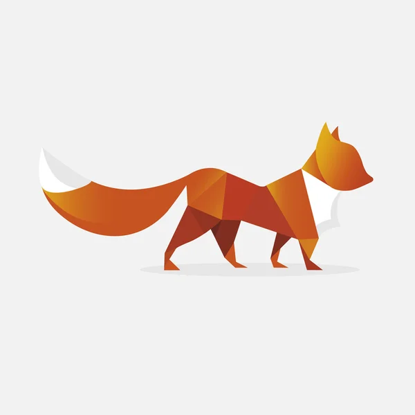 다각형 레드 폭스 — 스톡 벡터 ©  alexandr-fire@yandex.ru #93888008