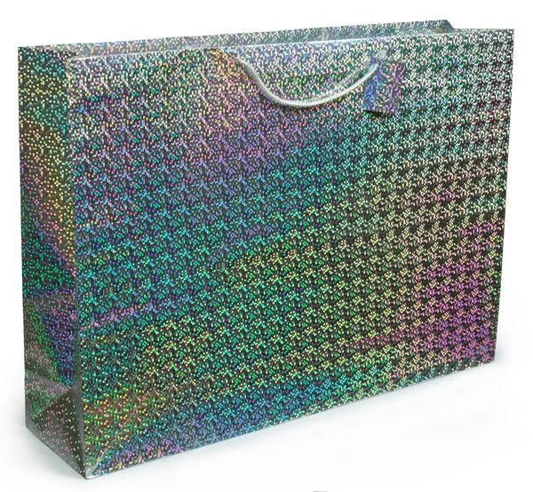 Colorful foil shopping bag