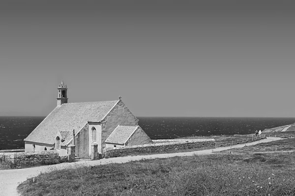 Church near the sea.