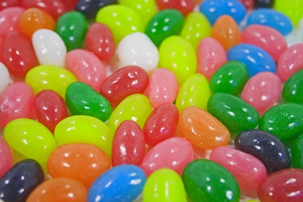 Jelly bean background with differents colors .
