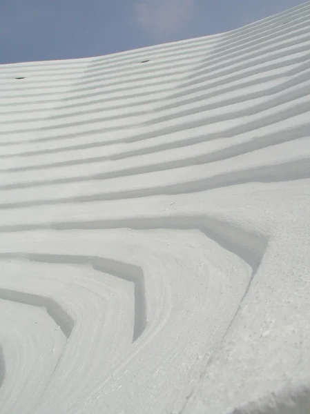 Traditional white bermuda roof pattern. Abstract.