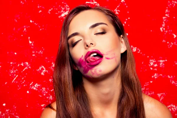 Merle recommends 2 girls lick lips Olive recommends Bikini contest schedule