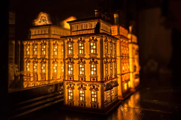 Illuminated Tealight Miniature House