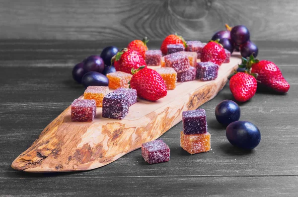 Fruit and berry jellies marmalade