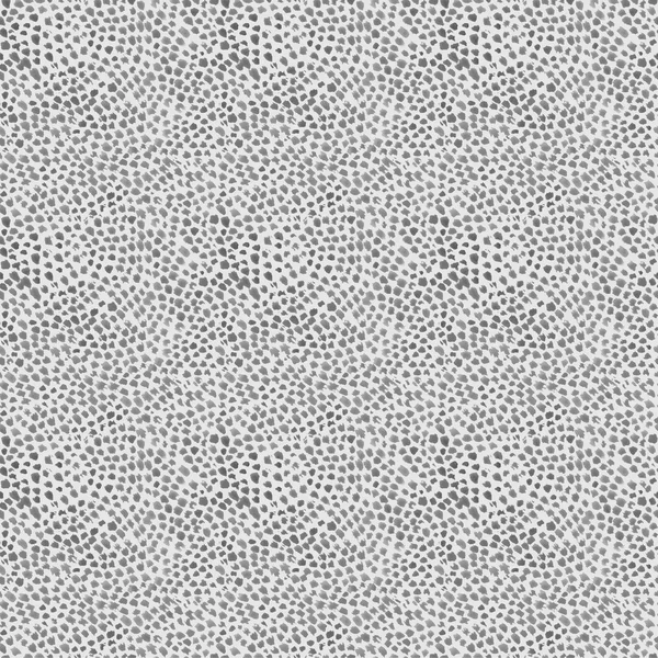 Grey paintbrush watercolor stains in a seamless pattern