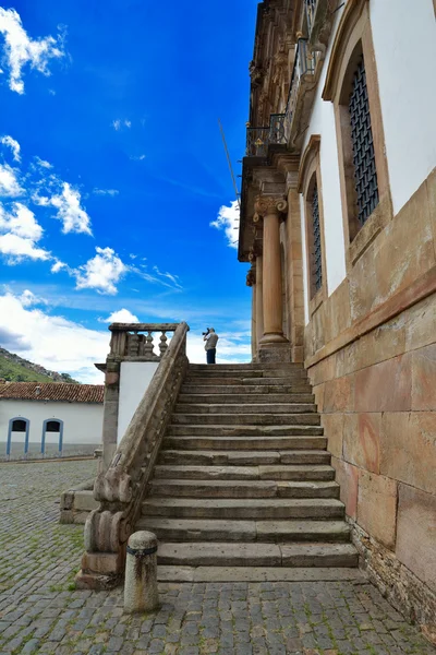 Door Stairs in Town Of Ouro Preto
