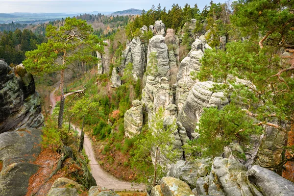 Bohemian Paradise - Prachov Rocks, Peace viewpoint
