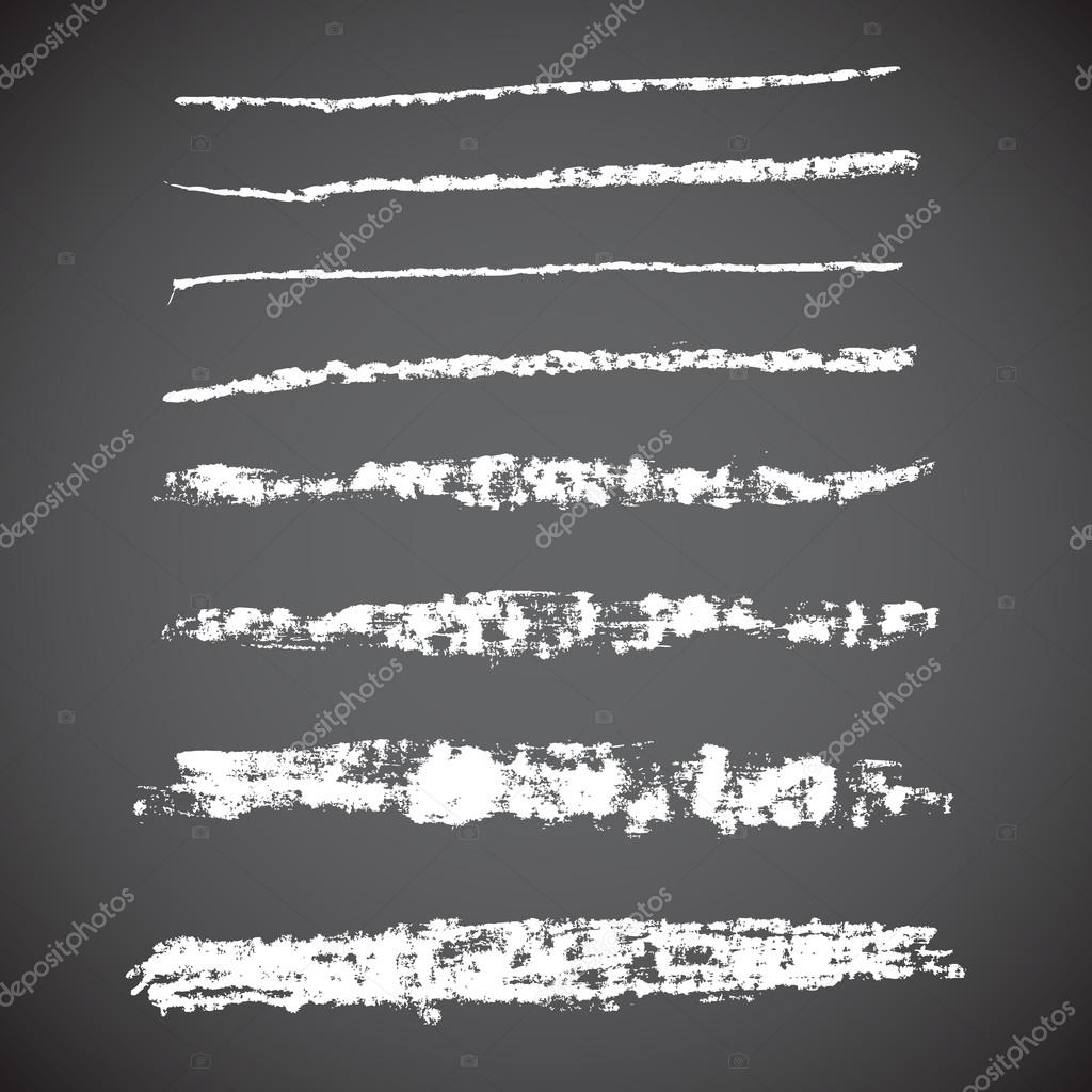 White chalk lines — Stock Vector © LarysaRay 70503671
