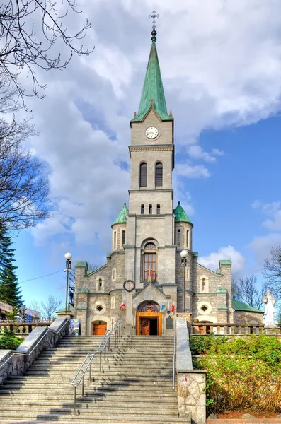 Church in Krupowki Street in Zakopane, Poland.