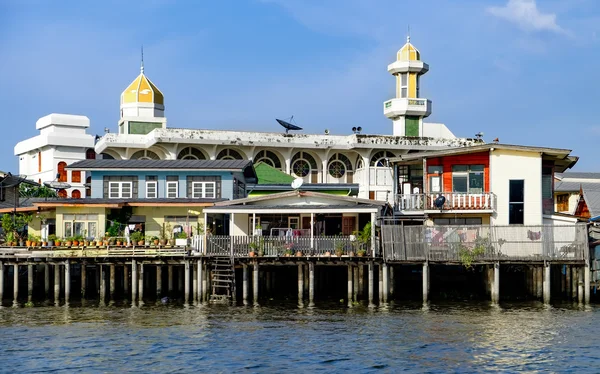 Old Chao Phraya River Thai traditional houses