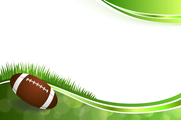 Background abstract green American football ball illustration vector