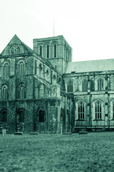 Winchester Cathedral North facade with Tower