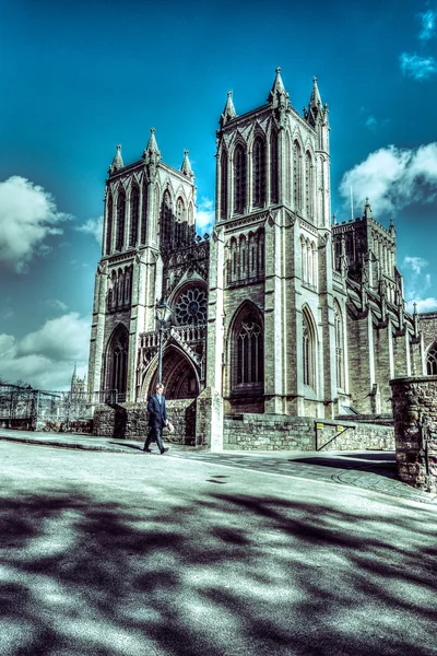Bristol Cathedral Facade