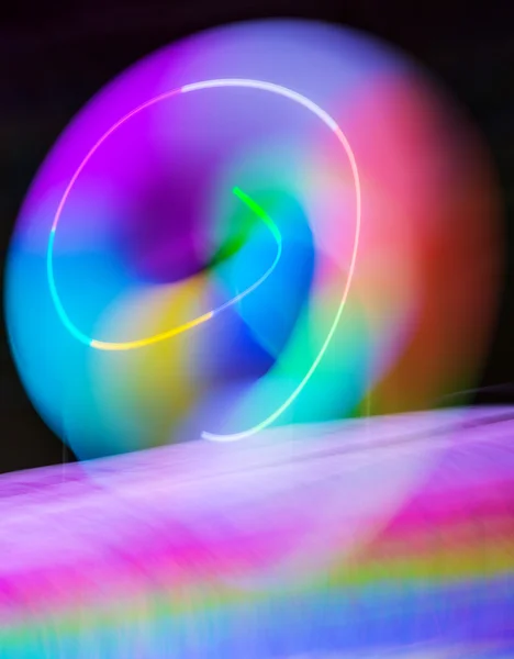 Meditation color abstract wave blur lights in motion