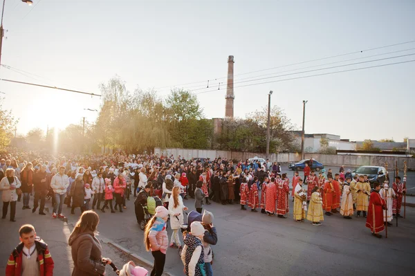 LVIV, UKRAINE - APRIL 27, 2016: Holy Week passion