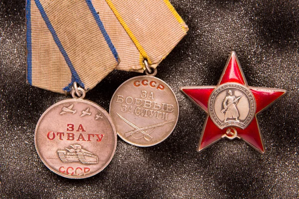 Military honors soldier of WW2, Soviet Union
