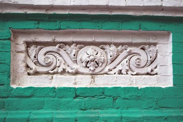 Decorative molding - decoration of the facade of an old building